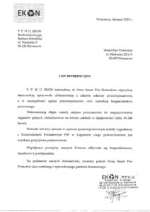 Operat przeciwpożarowy EKON